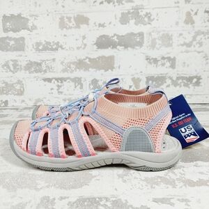 NEW Khombu Cameron Outdoor Pink Gray Summer Hiking Sandals O518